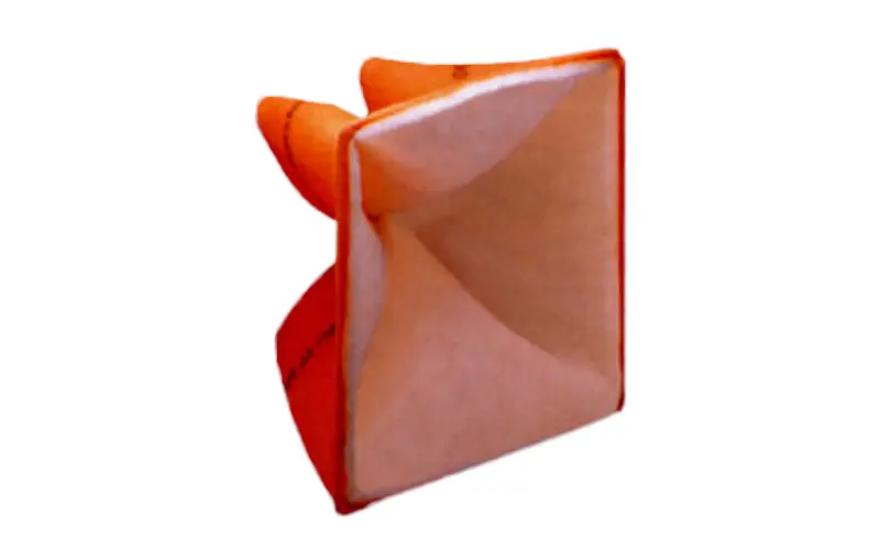 fiber bond dustlok cube bag filter