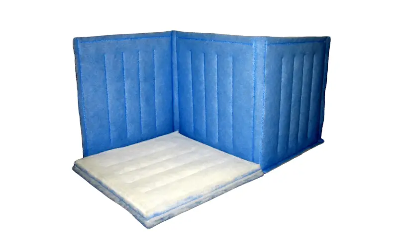 fiber bond poly panel filter